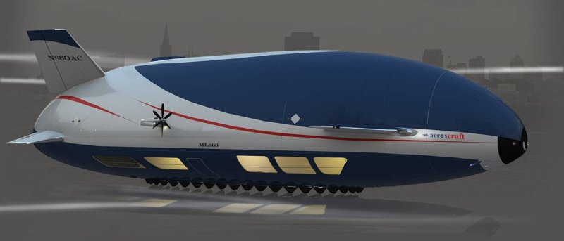 «Небесная яхта» ml866 Aeroscraft