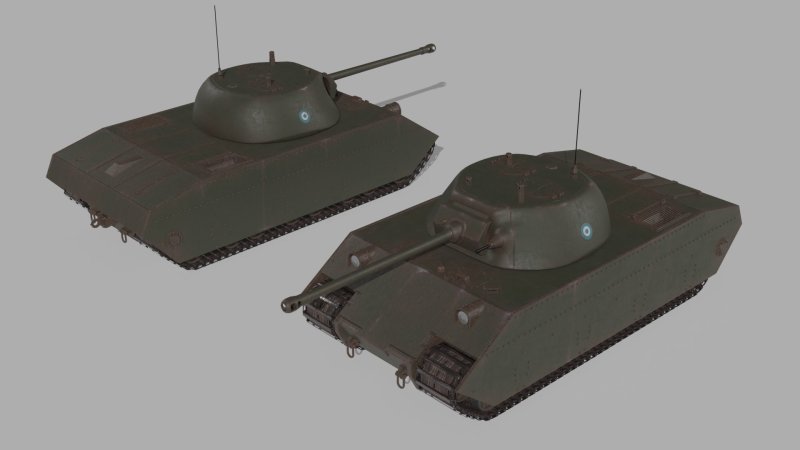 Nahuel DL 43 танк