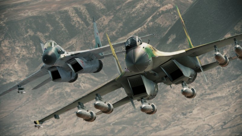 Ace Combat 7 f-16