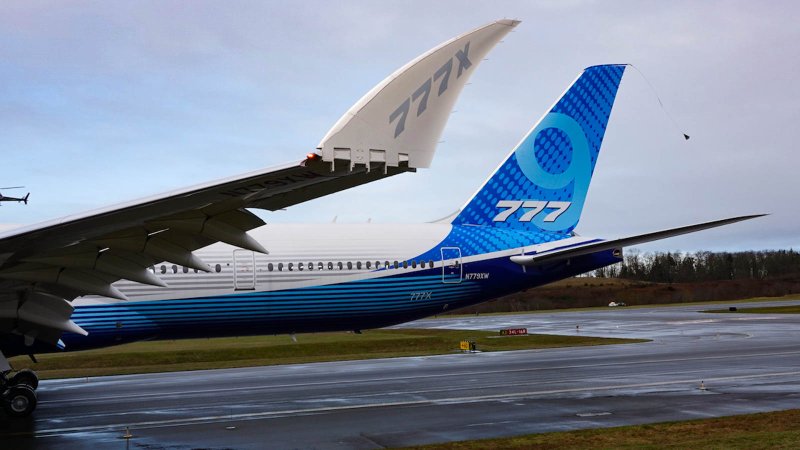 Боинг 777 винглеты