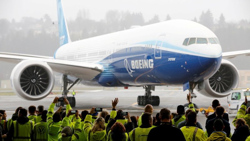 Широкофюзеляжный самолет Boeing 777x
