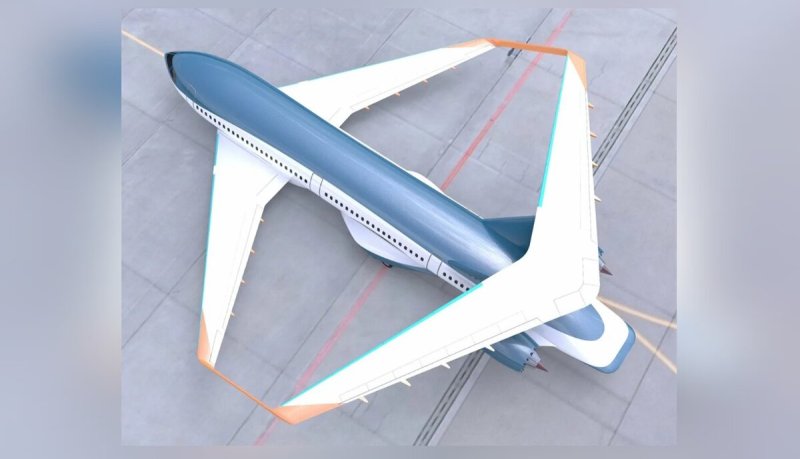 Box Wing Jet самолет
