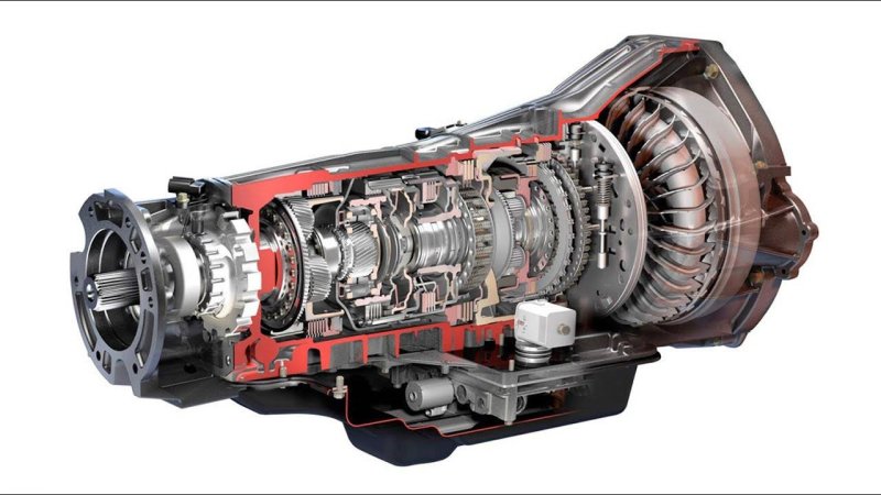 ZF 8hp transmission