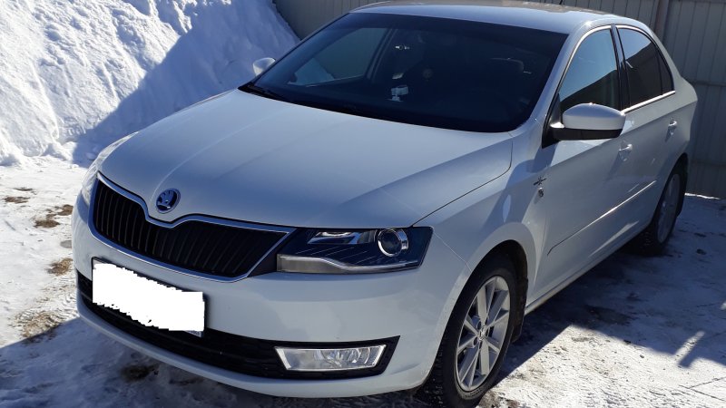 Skoda Rapid 1.6 MT, 2016, 155 000 км