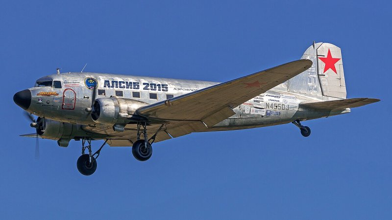 Советский самолет Douglas dc3