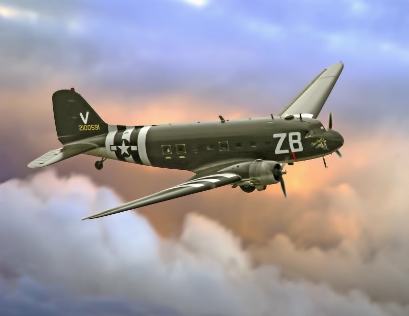 Самолёт Douglas c-47