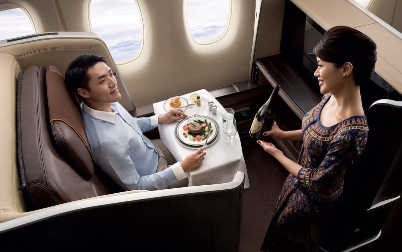 Первый класс авиакомпании «Singapore Airlines»