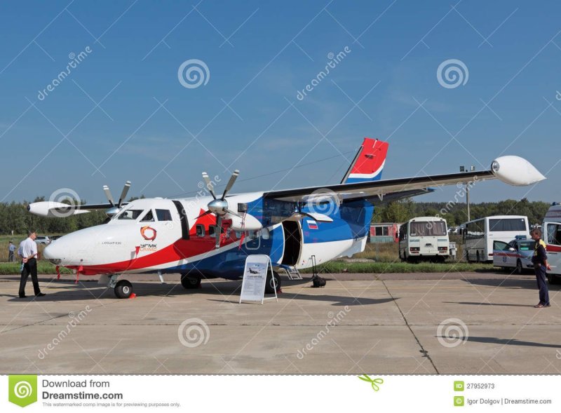 Чешский турбовинтовой самолет l-410 салон