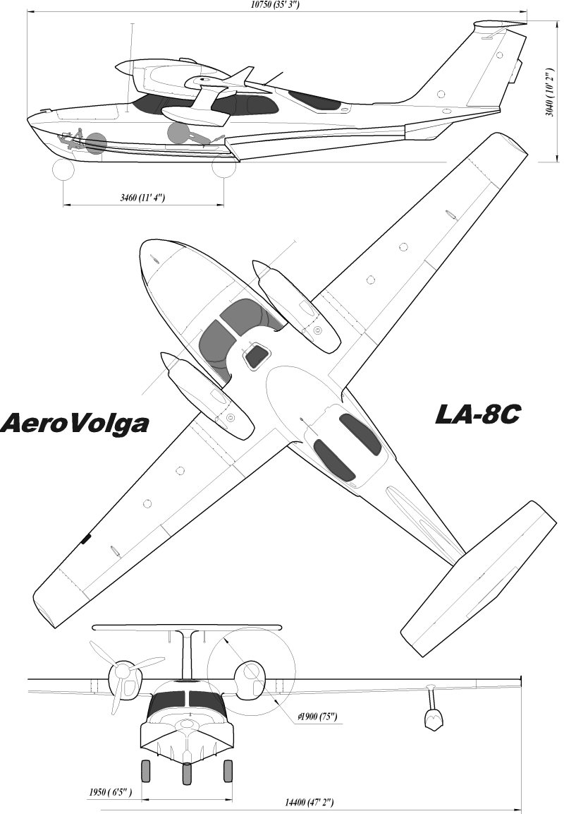 Самолёт-амфибия ла-8