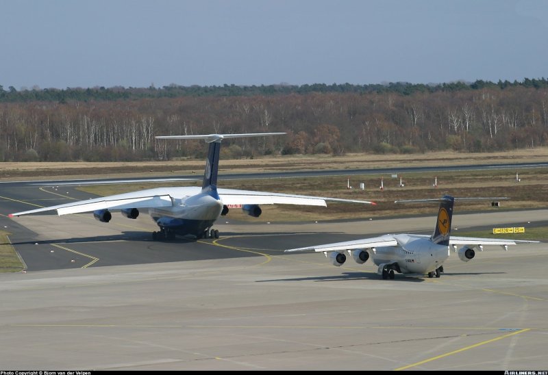 Ил-76 и Bae 146