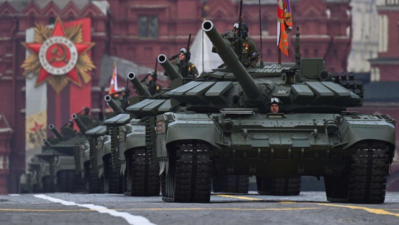 Парад в Москве 2022 танки