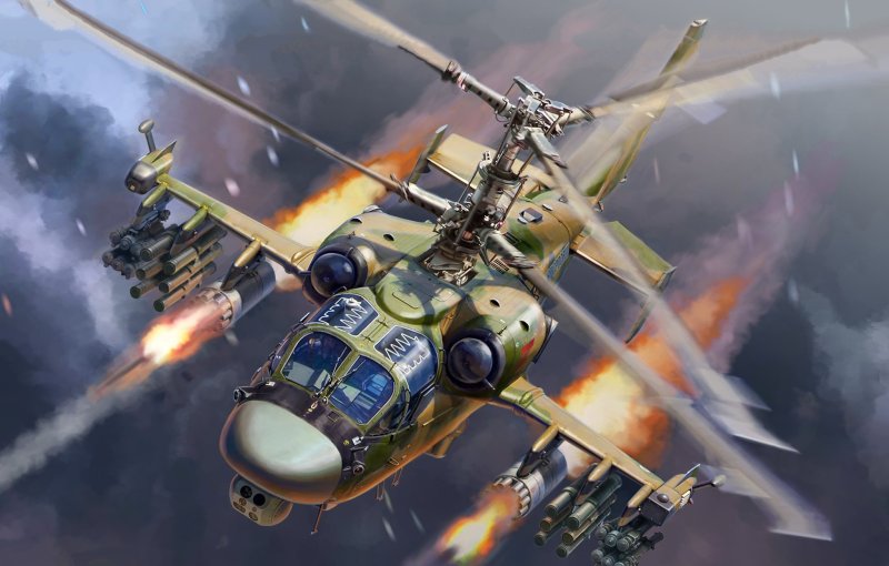 Ка-52 Аллигатор арт