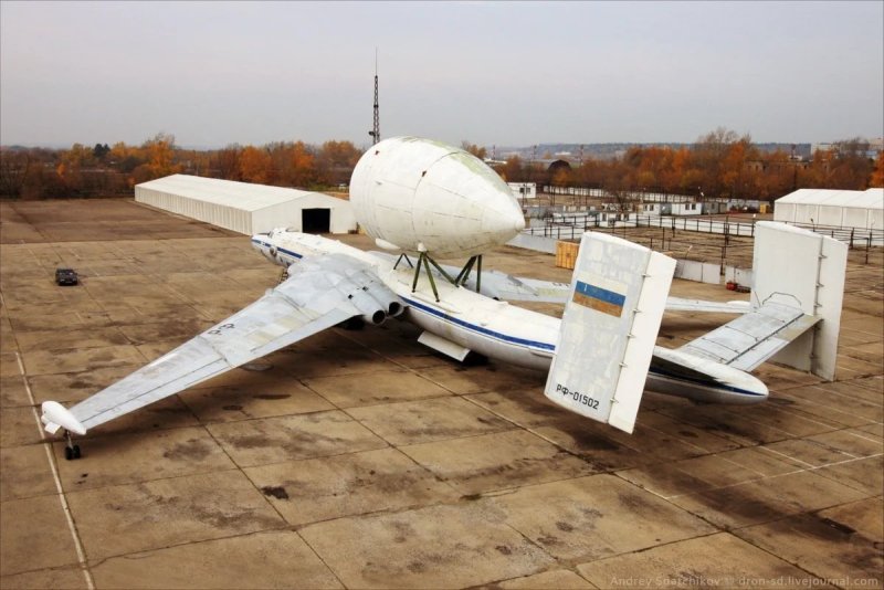 Самолет ВМ-Т Атлант с Бураном