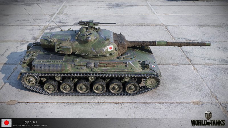 Танк Type 61 в World of Tanks