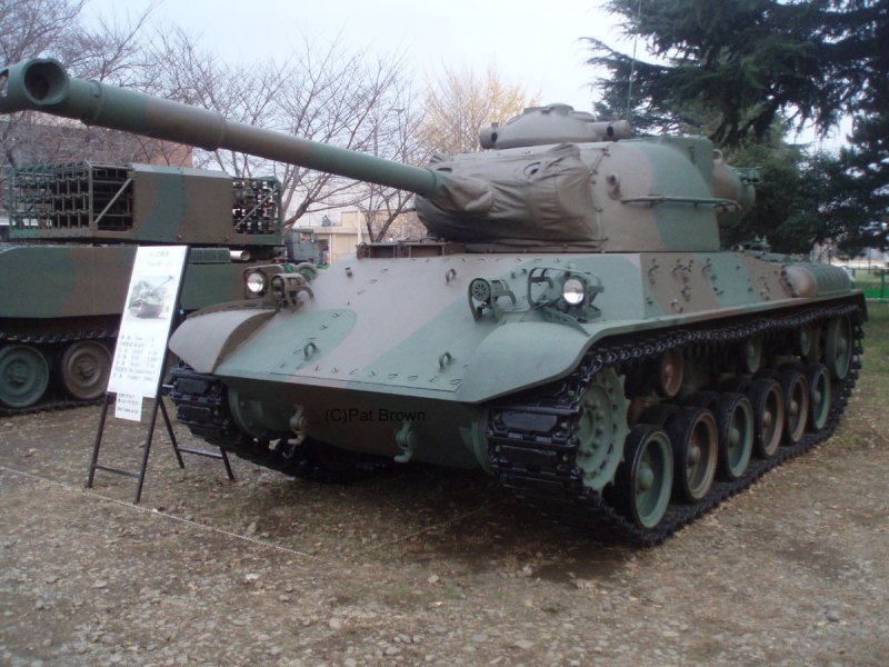 Type 71 танк Японии