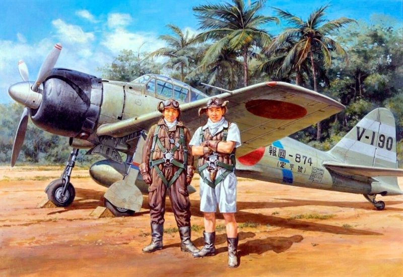 Mitsubishi a6m3 Zero Fighter