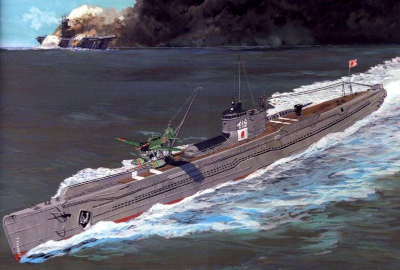 Японская подводная лодка i-400