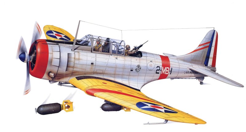 Douglas SBD Dauntless (a-24 Banshee)