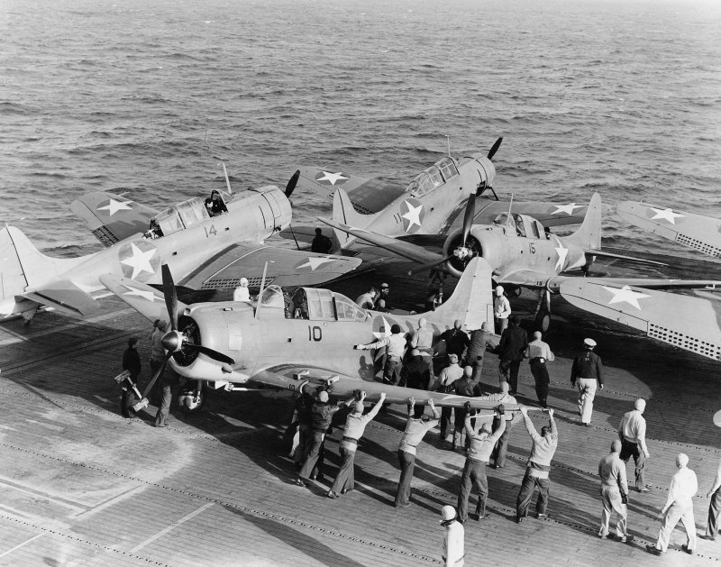 Самолет SBD-3 Dauntless