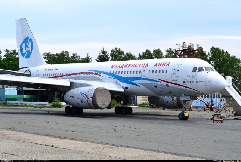 Ту-204-300 Владивосток авиа