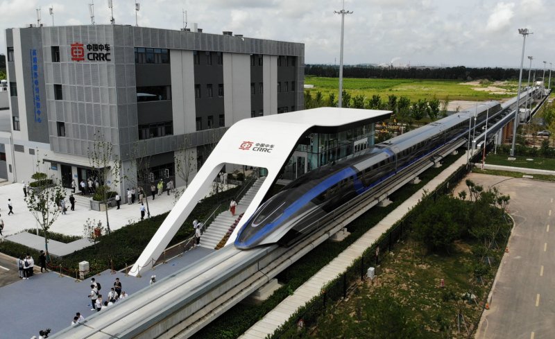 China Railway Rolling stock Corporation Маглев 600км