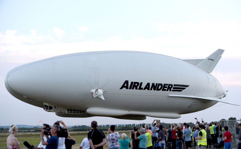 Дирижабль Airlander 10 внутри