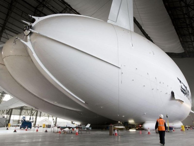 Самый большой дирижабль Airlander