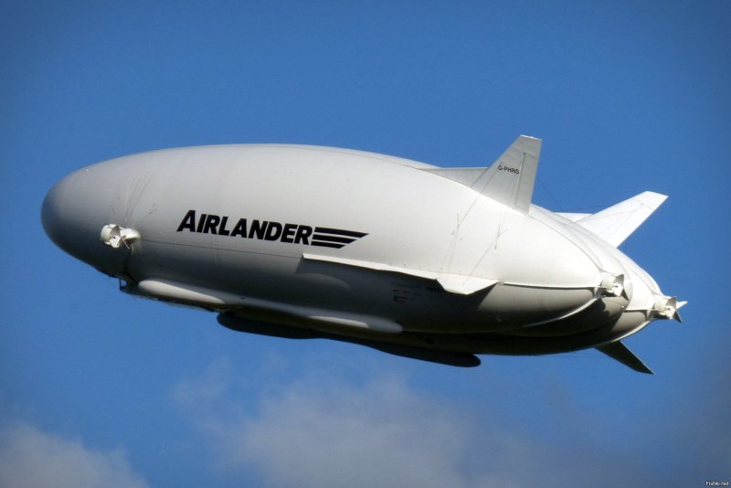Дирижабль Airlander 10 внутри