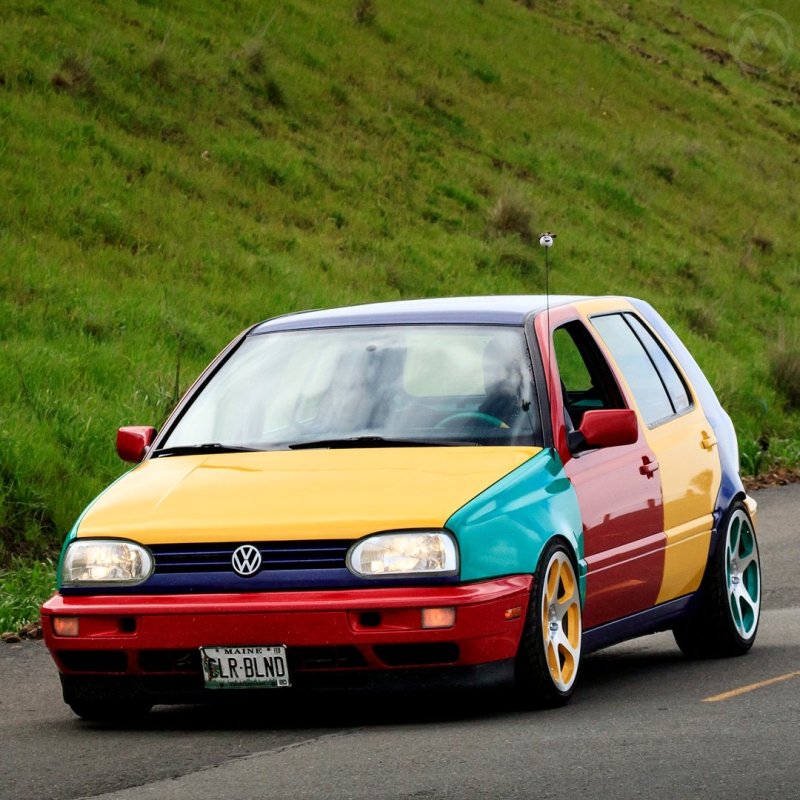 VW Golf Арлекин