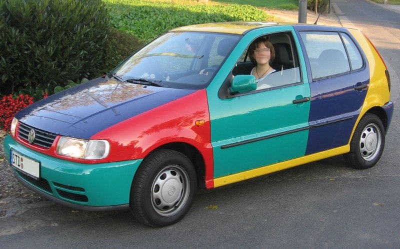 VW Polo III Harlekin