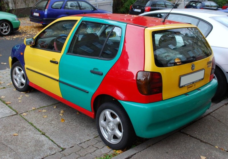 VW Polo III Harlekin