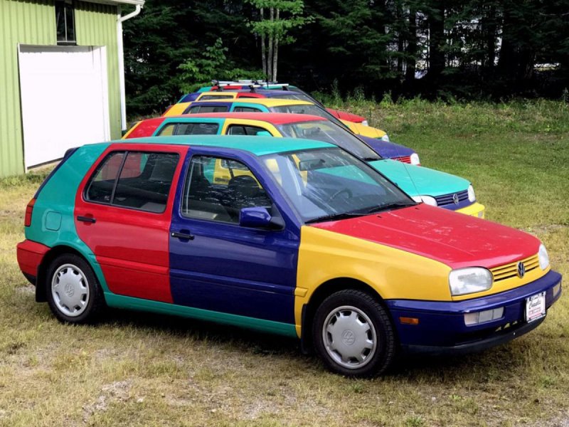 VW Golf 1 Арлекин