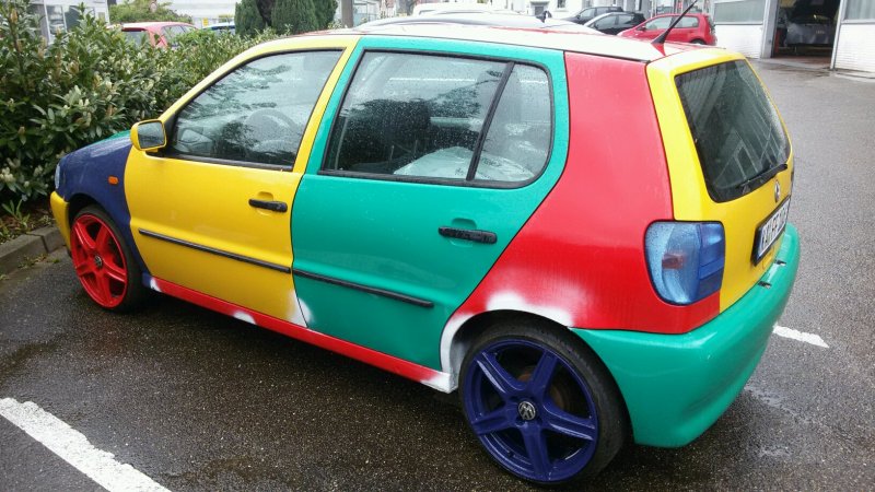 Volkswagen Polo Арлекин