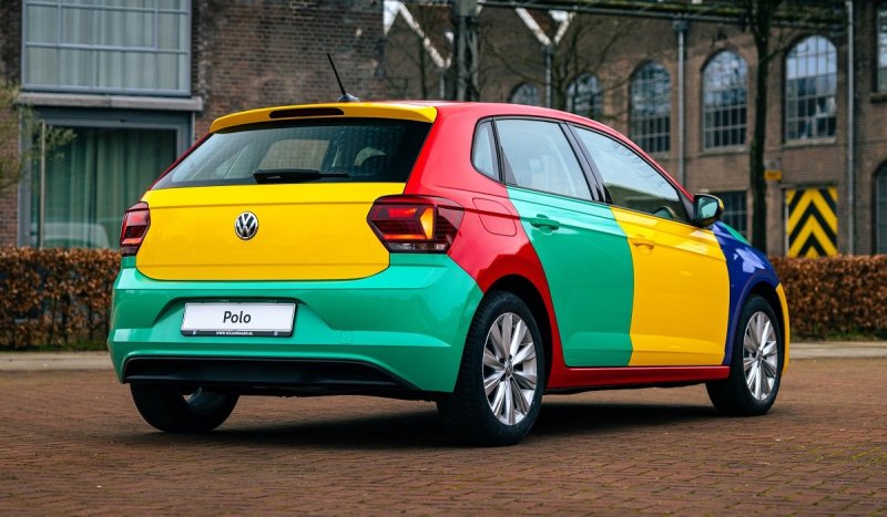 VW Golf Арлекин