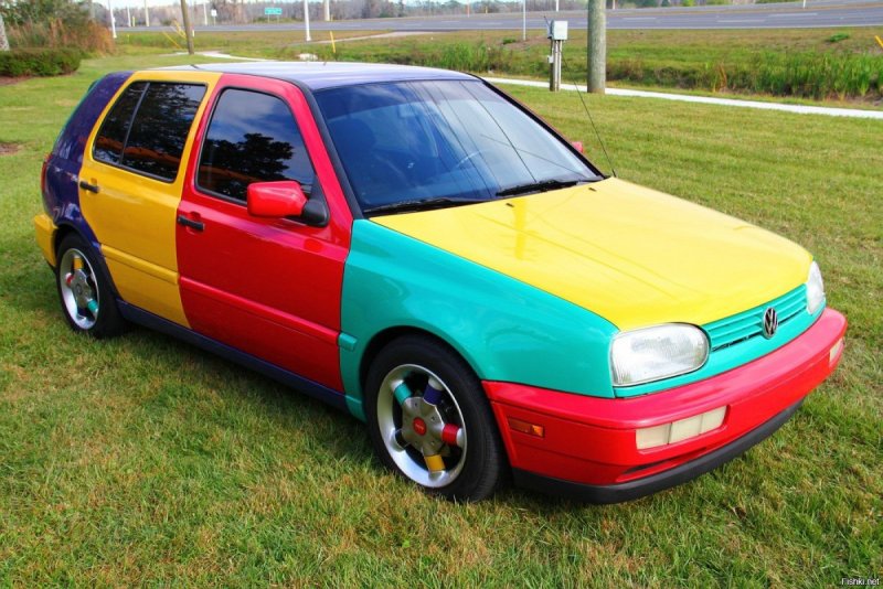 VW Golf Harlekin