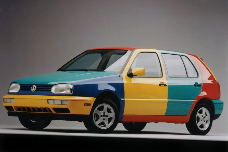 Volkswagen Golf Арлекин