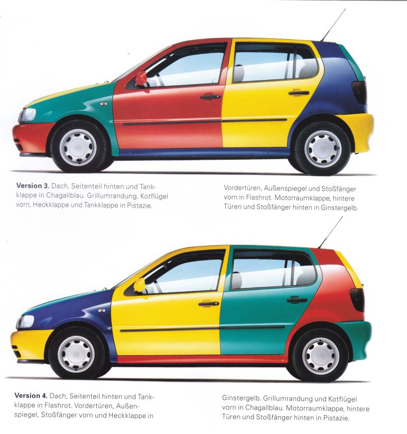 Volkswagen Polo Арлекин