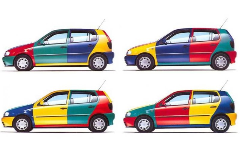 Volkswagen Polo Арлекин