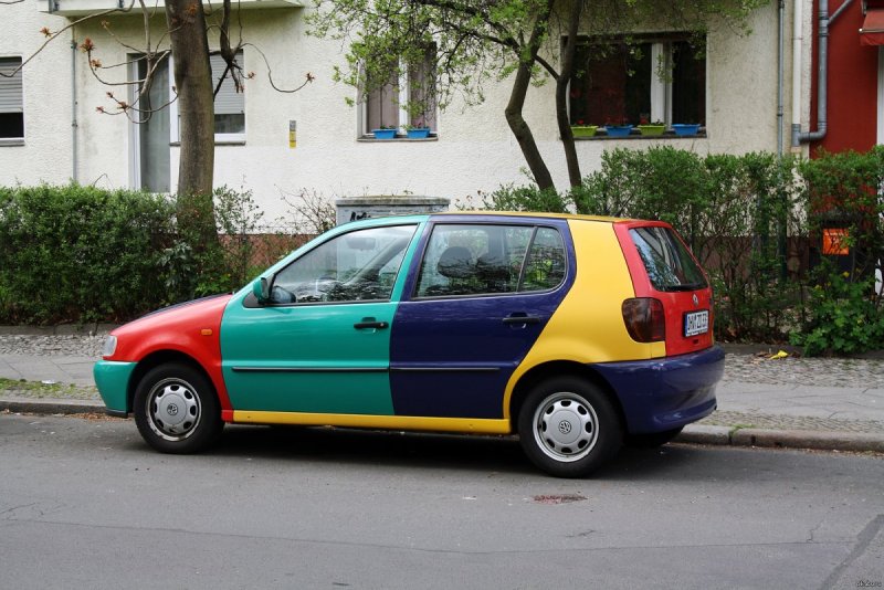 VW Polo Harlekin