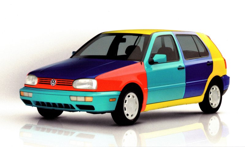 VW Golf Арлекин