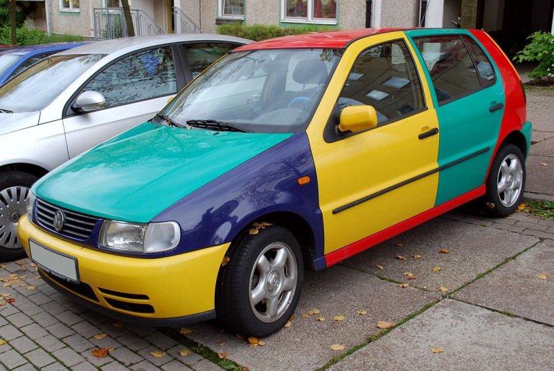 VW Polo Harlequin