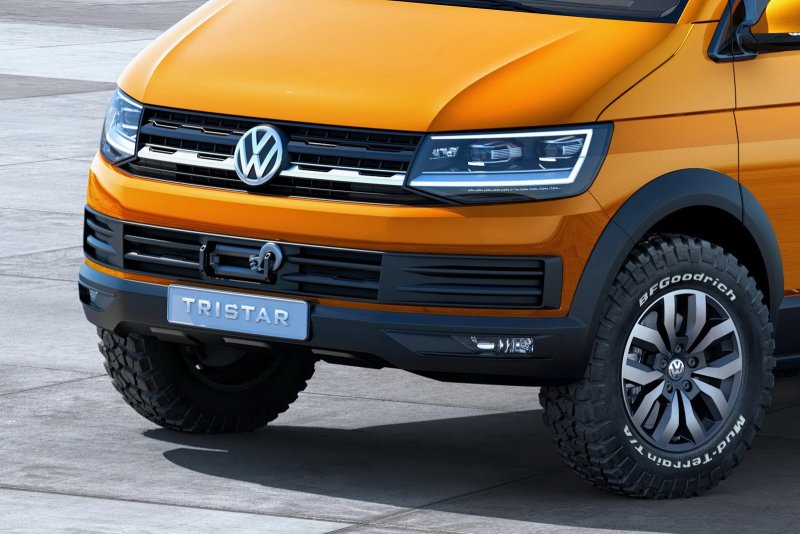 Volkswagen Transporter t6 внедорожный