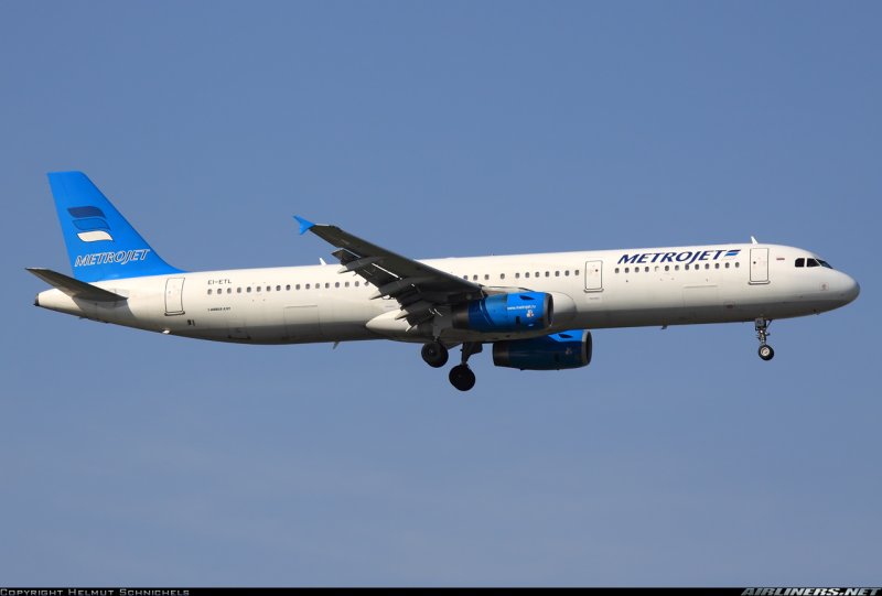 Airbus a321 Metrojet ei-ETL