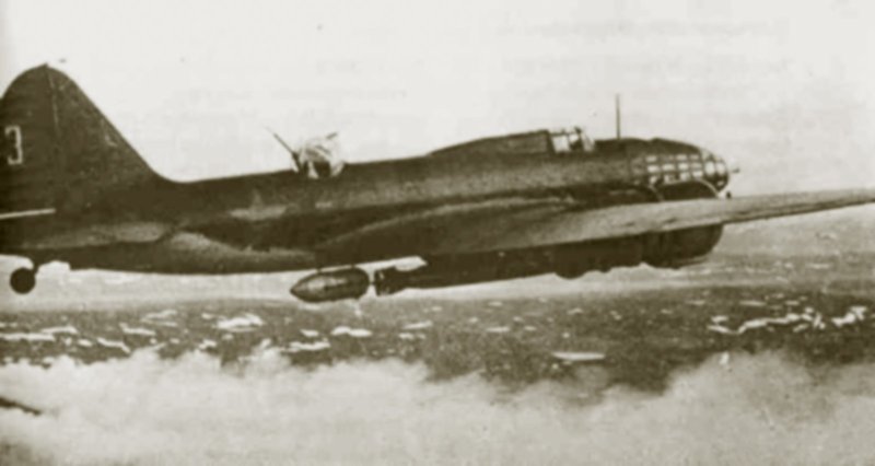 Советский бомбардировщик ил-4