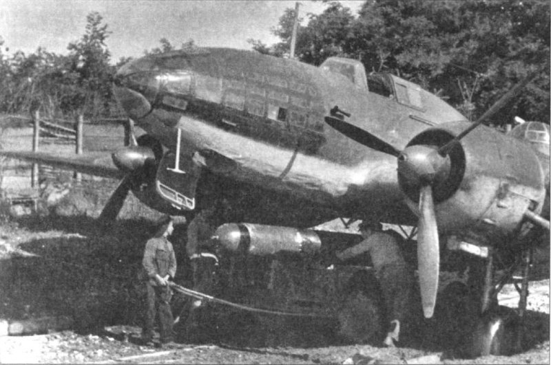ДБ-3 бомбардировщик