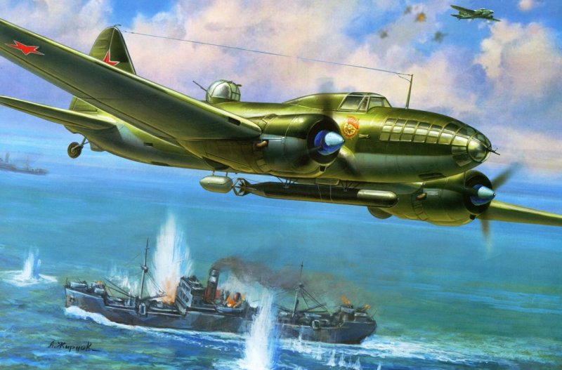 Советский торпедоносец ил-4