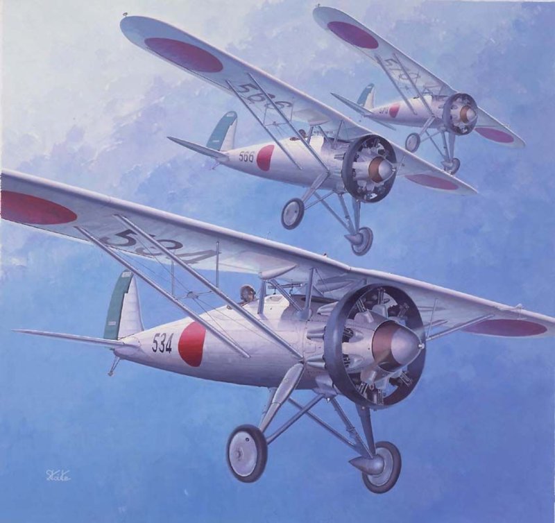 Самолет Nakajima Type 91