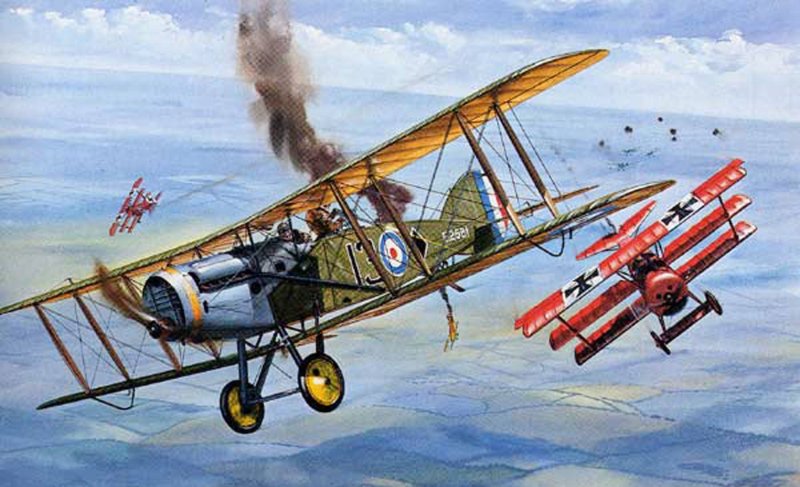 Самолет Фоккер 1914