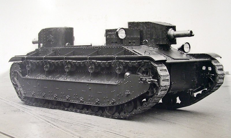 Тяжелый танк Виккерс a1e1