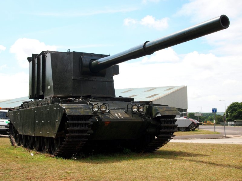 Fv4005 пушка